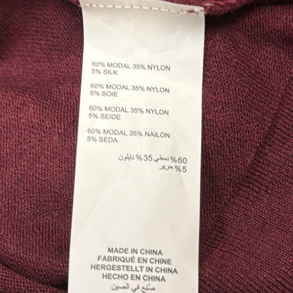 Plus size Addition Elle long burgundy sweater - Picture 8 of 8